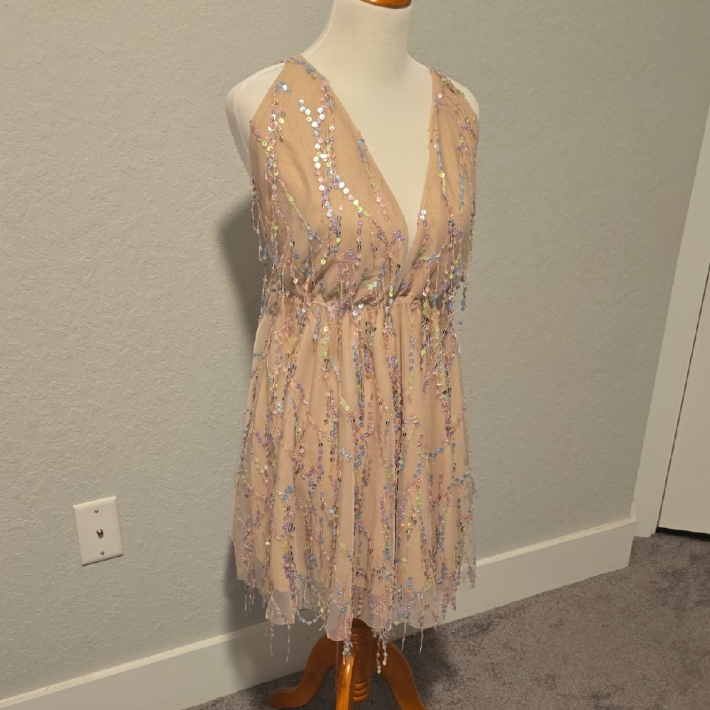 Sequin Embellished Dress